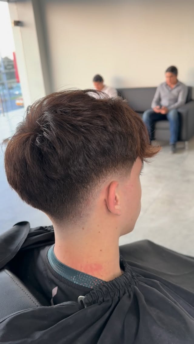 Detalle de corte en Fiero's Barber Club